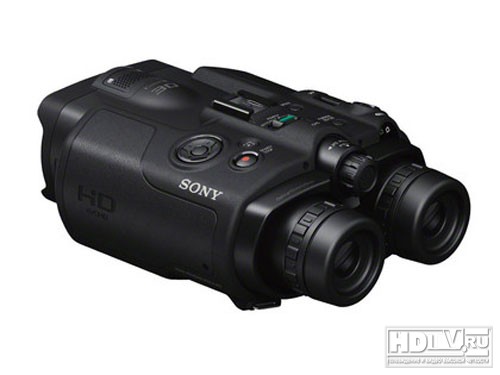 Цифровой бинокль с HD видеозаписью Sony DEV-5 Цифровой бинокль с HD видеозаписью Sony DEV-5