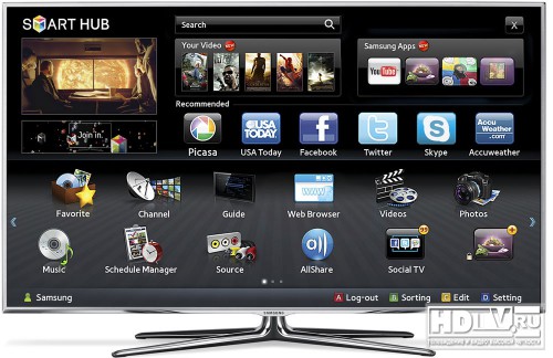 YouTube  3D  Samsung Smart TV 