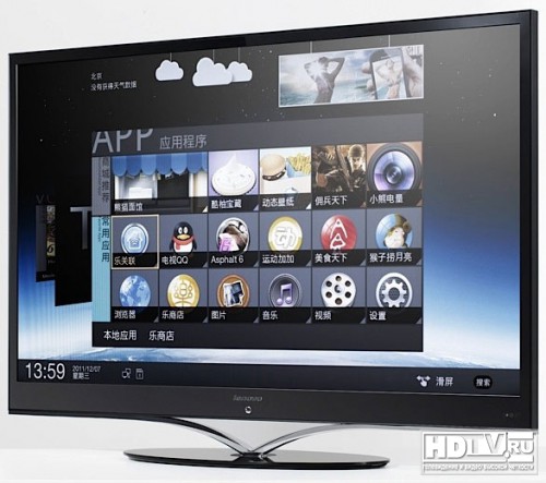 Телевизоры Lenovo на CES 2012