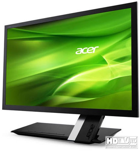 Новые ультратонкие мониторы Acer 