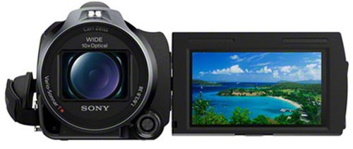 Видеокамеры Sony с встроенным проектором