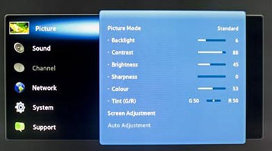 Обзор телевизора Samsung UE40ES5500 