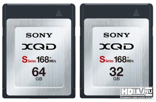 Самые быстрые карты памяти Sony XQD Самые быстрые карты памяти Sony XQD