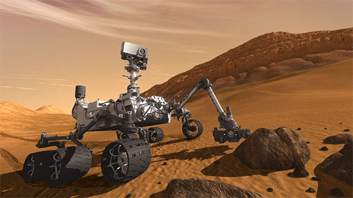NASA представило первые 3D снимки с Марса