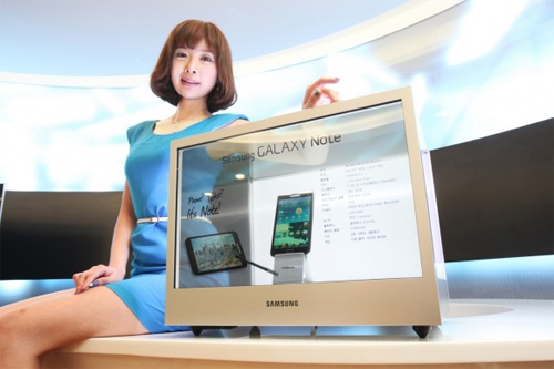 Прозрачные дисплеи Samsung UD22B