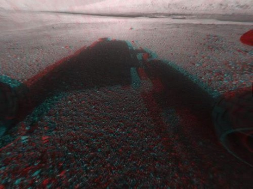 NASA представило первые 3D снимки с Марса
