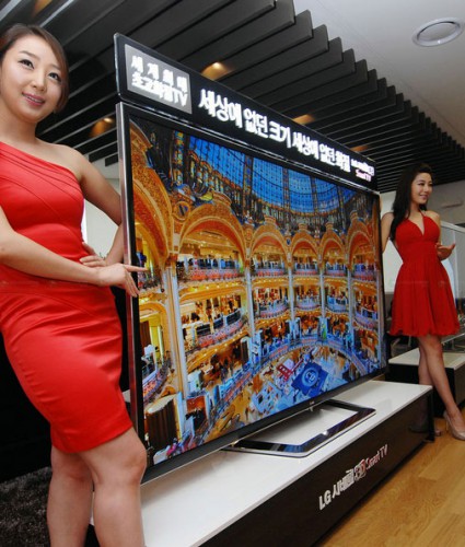 LG начинает продажи 84 дюймовых 4K телевизоров 