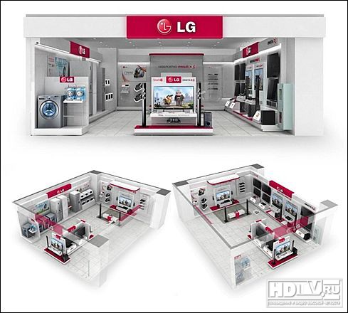 LG открывает в России сеть фирменных магазинов LG открывает в России сеть фирменных магазинов