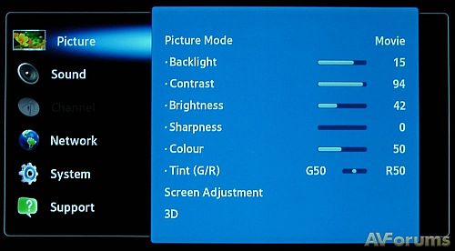    Samsung UE46ES6540