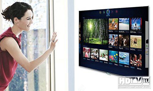 Samsung представляет новый Smart Hub для своих смарт телевизоров