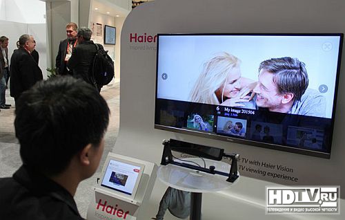Управляемый взглядом телевизор Haier Управляемый взглядом телевизор Haier