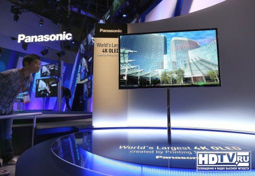 Panasonic осваивает OLED производство