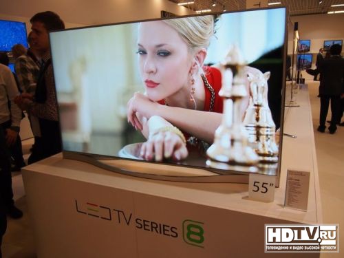 Телевизоры Samsung F8500 в Европе Телевизоры Samsung F8500 в Европе
