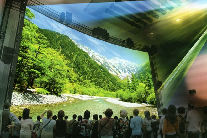 NHK покажет технологию Super Hi-VISION на выставке NAB 2013 NHK покажет технологию Super Hi-VISION на выставке NAB 2013