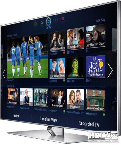 Samsung UE55F7000 крупным планом Samsung UE55F7000 крупным планом