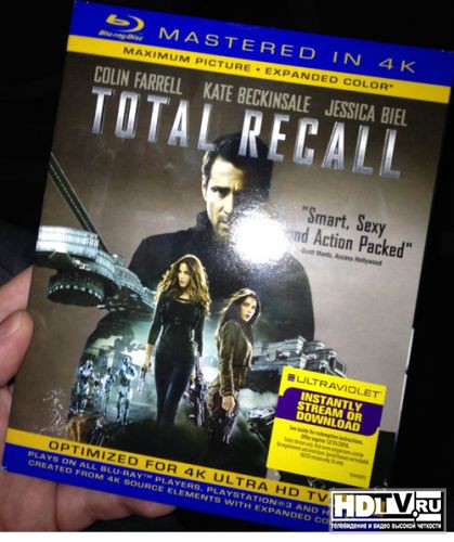Sony готовит «4K Blu-Ray» фильмы Sony готовит «4K Blu-Ray» фильмы