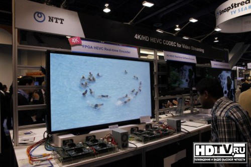 NTT DoCoMo демонстрирует Ultra HD кодеки