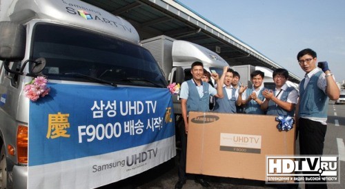 Samsung начинает продажи 55 и 65-дюймовых 4K телевизоров