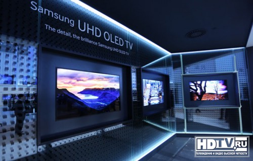 Ultra HD OLED телевизоры Samsung – первые с вогнутым экраном