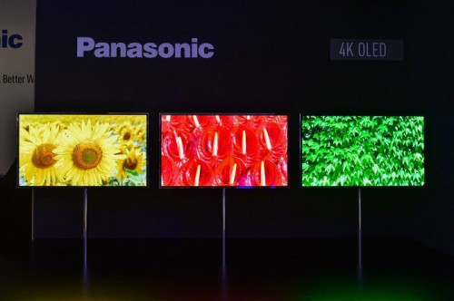 Panasonic показывает прототипы OLED телевизора и OLED освещения