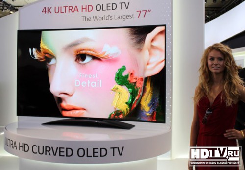 LG планирует выпуск новых OLED телевизоров