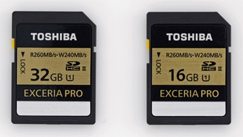 Toshiba    EXCERIA PRO UHS-II SDHC