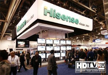 OLED телевизор Hisense на выставке CES 2014