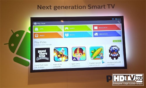 Philips расширяет платформу Smart TV с ОС Android