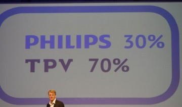 Philips передает свою долю акций в совместном предприятии TP Vision