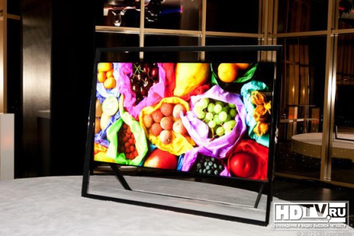 Понтовая серия телевизоров Samsung UNS9 на CES 2014