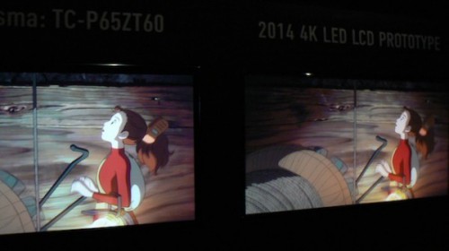 4K  LED  Panasonic Studio Master  CES 2014