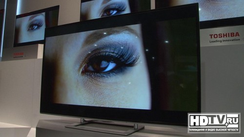 Новые Ultra HD телевизоры Toshiba на CES 2014
