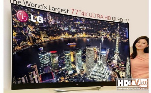LG планирует выпустить 60-дюймовые гибкие 4K OLED экраны 