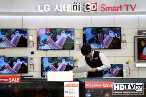 LG разрабатывает автостереоскопический телевизор