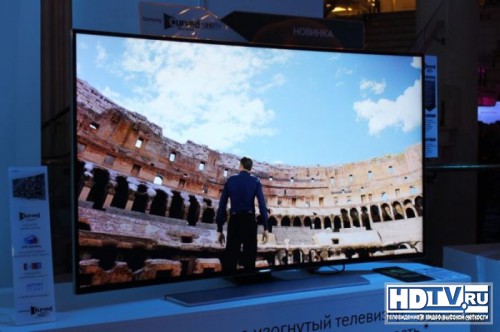 Samsung презентовал новые телевизоры в Большом театре