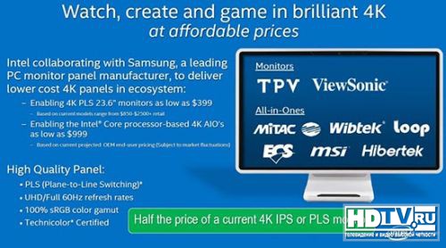 Intel  Samsung  4   $399