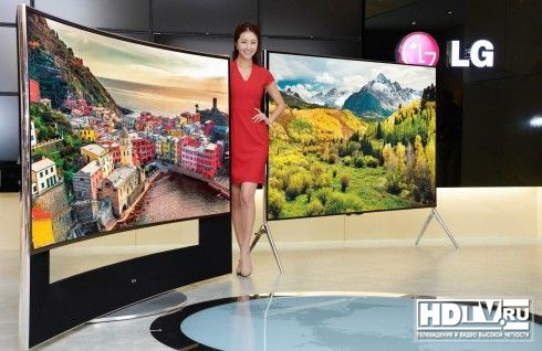 LG выпускает  5К телевизор с широкоформатным экраном