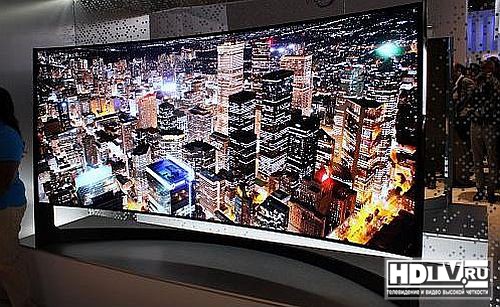 Изгибаемый 105’’ 4K телевизор Samsung на IFA 2014 Изгибаемый 105’’ 4K телевизор Samsung на IFA 2014
