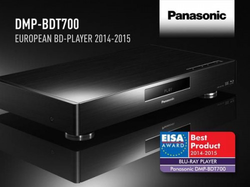 Лауреаты EISA 2014: Blu-ray плеер Panasonic DMP-BDT700