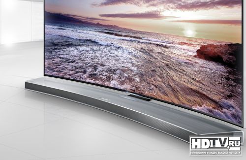 Samsung первым представляет саундбар для изогнутых телевизоров