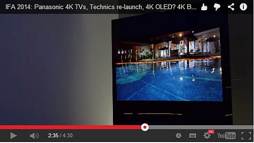 IFA 2014, Panasonic: 4K телевизоры, 4K Blu-ray, 4K OLED, Technics IFA 2014, Panasonic: 4K телевизоры, 4K Blu-ray, 4K OLED, Technics