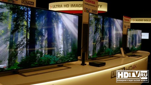 IFA 2014: Ultra HD и другие телевизоры Toshiba