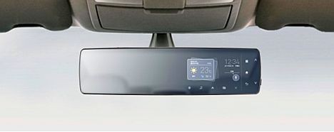 Pioneer разработал интеллектуальное зеркало заднего вида Pioneer разработал интеллектуальное зеркало заднего вида