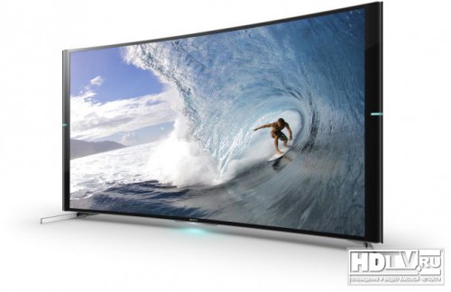 В России начинаются продажи 4K телевизоров Sony S9 с изогнутым экраном