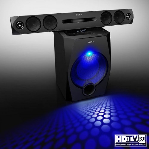 Саундбар Sony HT-GT1 — идеальный звук для ТВ и яркой вечеринки