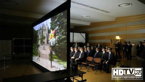 NHK показывает 3D кино с разрешением 8K NHK показывает 3D кино с разрешением 8K