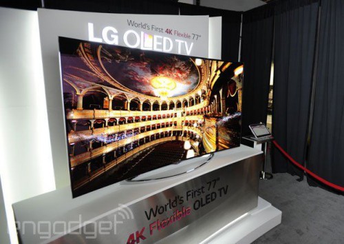 110" Ultra HD OLED  LG  CES 2015