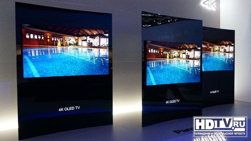 Panasonic выпустит 65" изогнутый 4K OLED телевизор в 2015 году