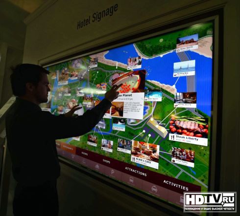 8К дисплей Panasonic на выставке CES 2015 8К дисплей Panasonic на выставке CES 2015