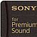 Sony утверждает, что новая карта SD обеспечивает "премиум-звук"